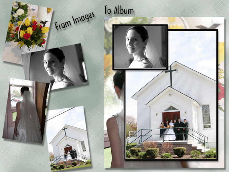 wedding album layout ideas